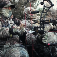 In the first episode of 'Full Strut,' the crew braves the frigid temperatures of Nebraska for some toms.