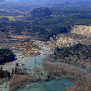 A mudslide near Oso, Washington last month devastated local homes and families, as well as the nearby Stillaguamish River.