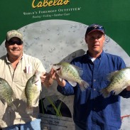 Jim Freeman of Eddyville, Kentucky and Garrett Bridges of Smithland, Kentucky won with a 2-day total weight of 23.6 pounds.