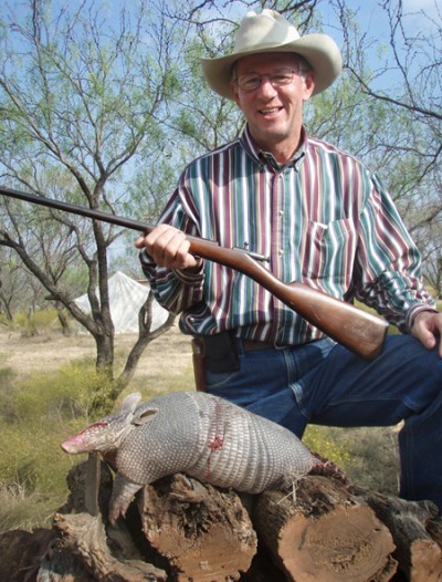 Armadillo with a Thumb Trigger