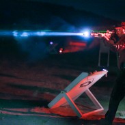 The benefits of positive aim in low-light conditions and flexibility of shooting from unconventional positions far outweigh any realistic risk of "giving away your position."