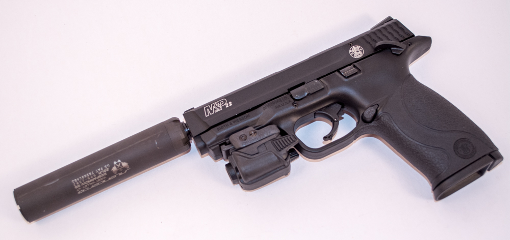 22+Pistol+Silencer Adventures with a .22 Silencer: The SilencerCo Sparrow 22 | OutdoorHub