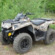 The 2015 Can-Am Outlander L 500 DPS is an all-new machine aimed at the budget-conscious buyer. It has some pretty impressive features for the price.