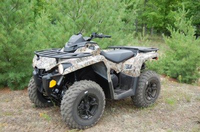 The 2015 Can-Am Outlander L 500 DPS is an all-new machine aimed at the budget-conscious buyer. It has some pretty impressive features for the price.
