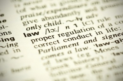 Dictionary definition of the word "Law"