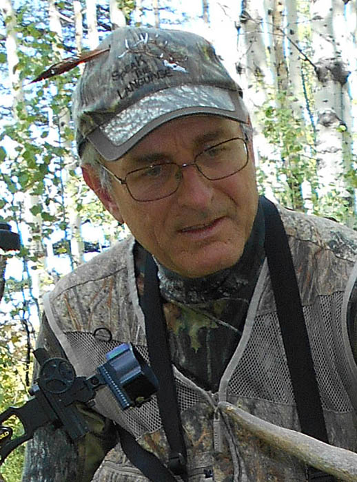 For good luck, Patrick Durkin wore a flicker&#39;s feather after finding it during a lunch - outdoorhub-talismans-lead-good-fortune-idaho-elk-hunt-2014-09-29_16-58-19