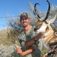 Mike Zmek of Blue Rock Outfitters in Montana has put dozens of hunters on their first antelope. Many of them transition to DIY hunts. Antelope hunting can be quite addicting. Image courtesy of Mike Zmek.