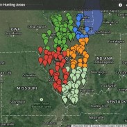 Public hunting land in central illinois