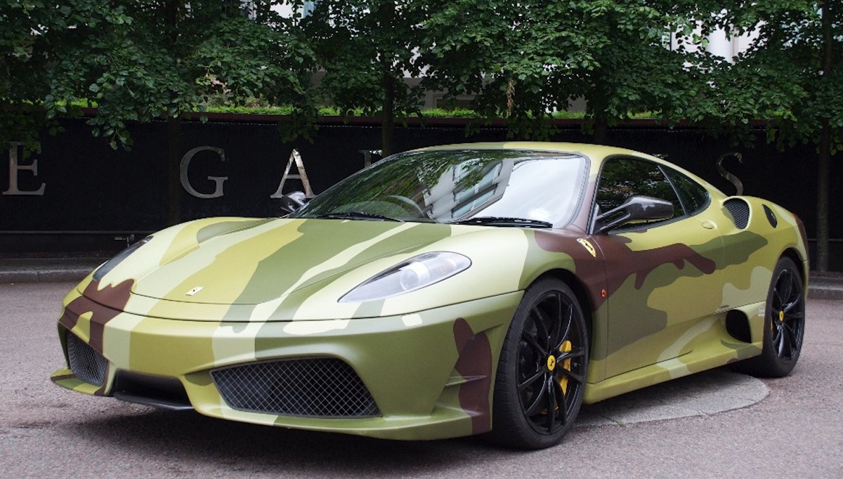 12 Awesome Camowrapped Cars You Would Never Expect