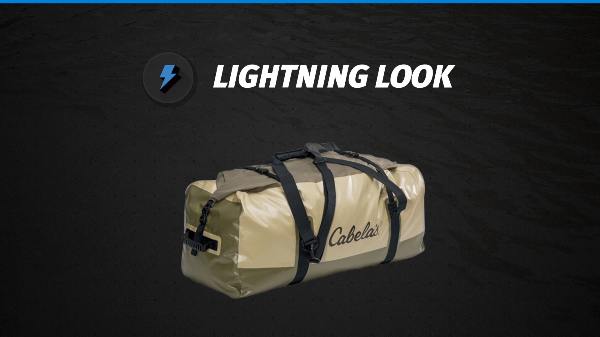 Lightning Look Cabela's Boundary Waters Duffel Bag OutdoorHub
