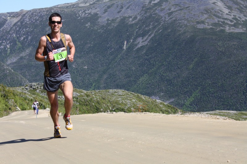 Eric Blake of New Britain, Connecticut won the Mount Washington Road Race for the third time.