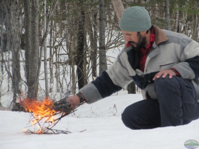 In cold climes. generating enough heat to get your wood and kindling burning will be harder than when in warmer environments.